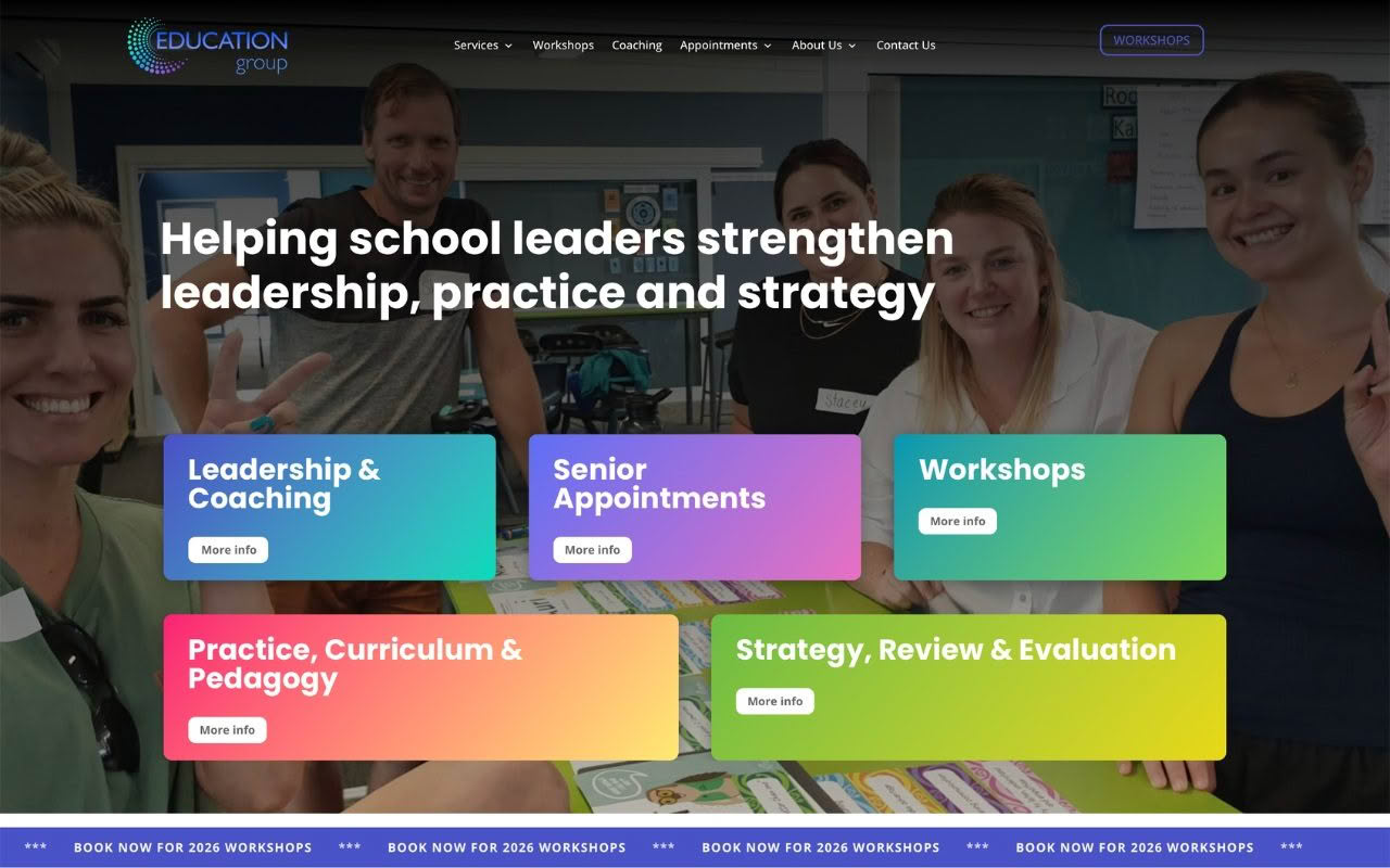 Education Group website